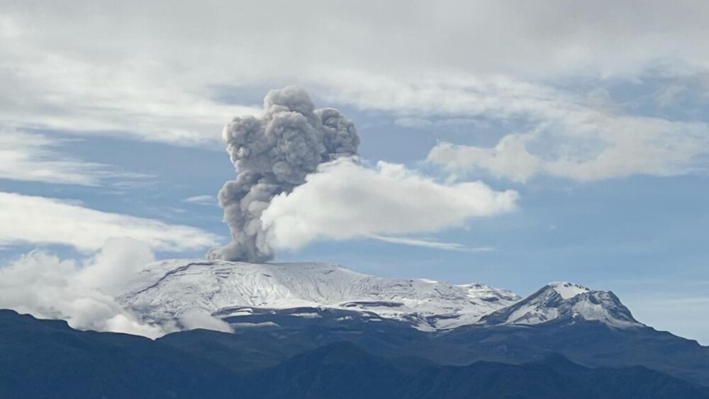 La Unidad Nacional para la Gestión del Riesgo de Desastres insiste en evacuar zonas de alto riesgo del volcán Nevado del Ruiz