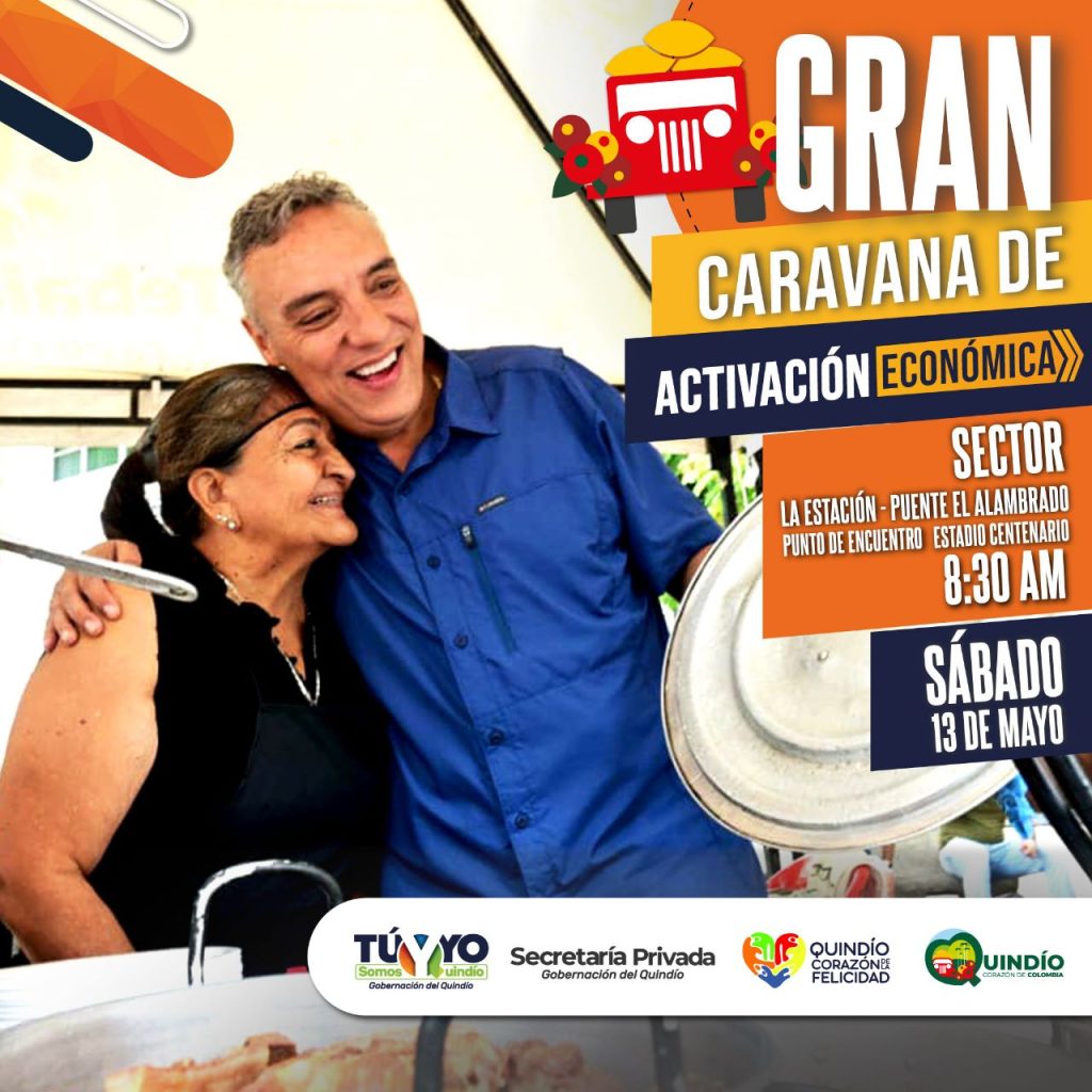 Gran Caravana de Activación Económica se toma el sector de El Alambrado este sábado 13 de mayo